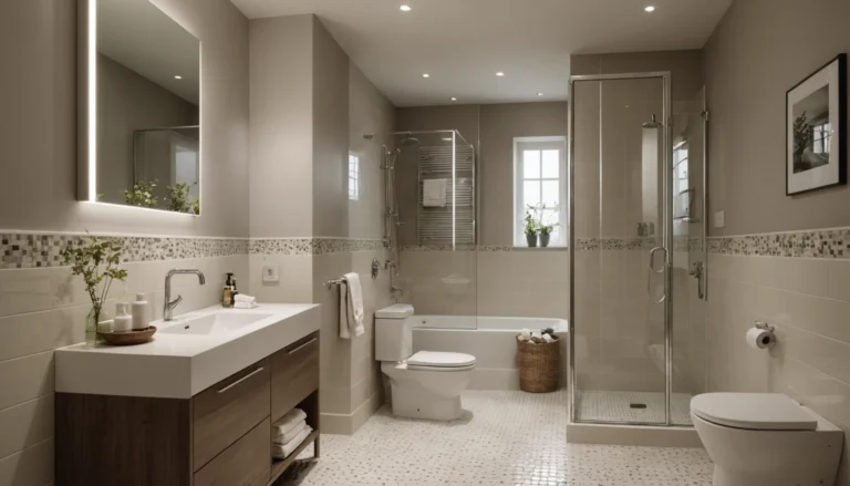 agrandir visuellement un petit WC invité