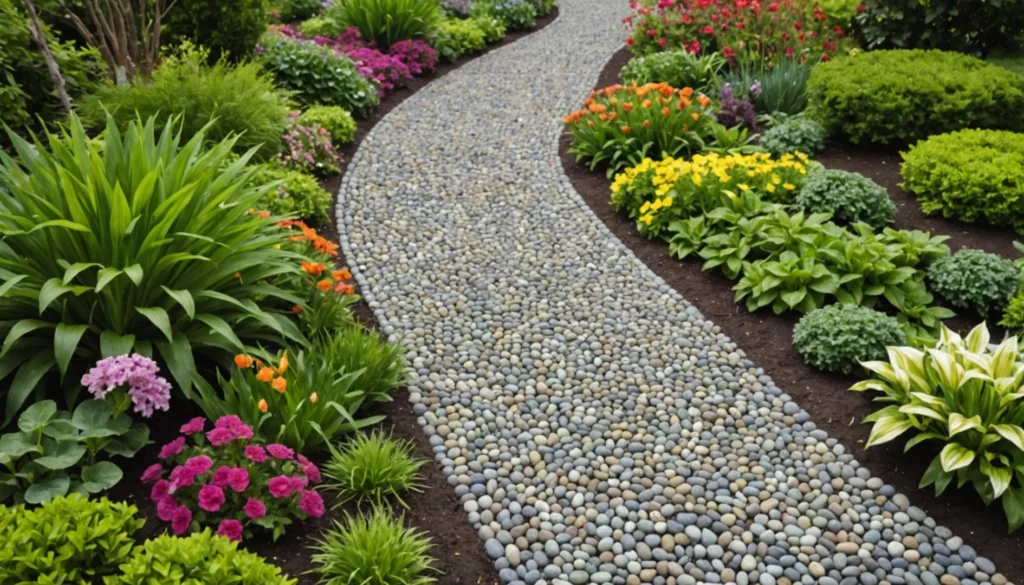 galets pour le jardin