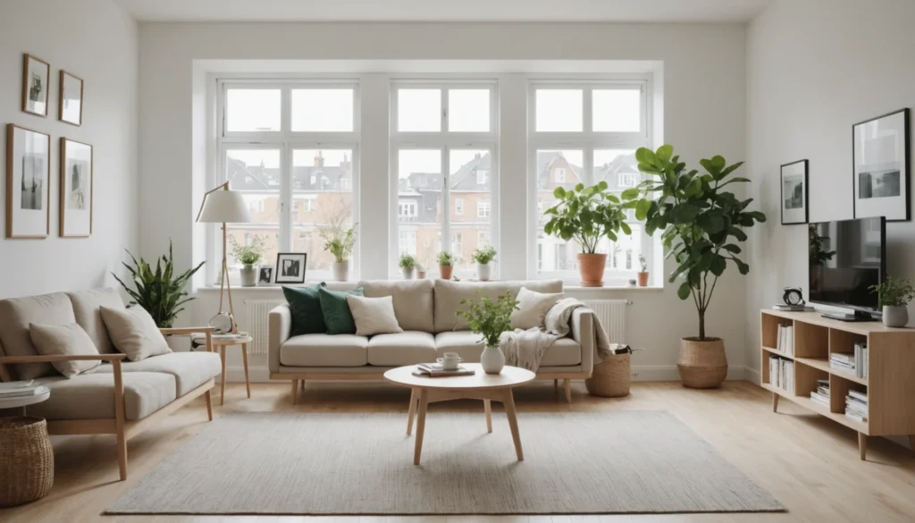 Mobilier scandinave pour petits espaces