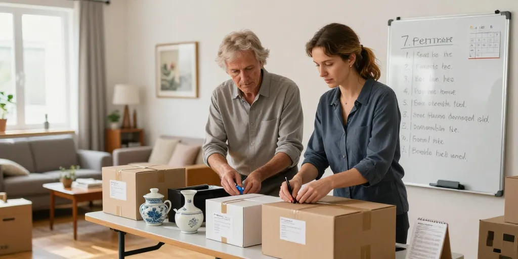 comment organiser vide maison