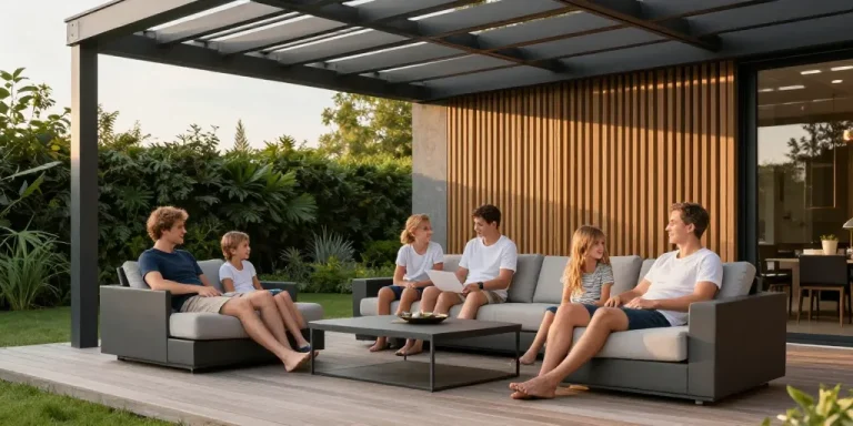 aménagement terrasse pergola